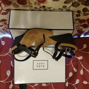 Alex Marie Barden blk sandals